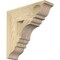 Ekena Millwork Olympic Traditional Rough Sawn Bracket, Douglas Fir, 4"W x 14"D x 14"H BKT04X14X14OLY01RDF - alternate 1